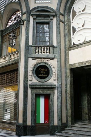 Dettaglio della Galleria San Federico. Fotografia di Edoardo Vigo, 2012.
