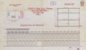 Progetto Concerie Fiorio © Archivio Storico della Città di Torino