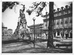 Luigi Belli, Monumento al traforo del Frejus, 1879. © Archivio Storico della Città di Torino