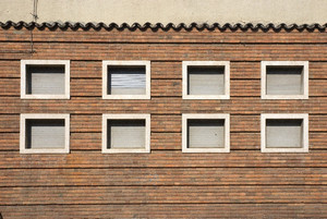 Mario Passanti e Paolo Perona, Casa per dipendenti Michelin (facciata), 1938-1939. Fotografia di Bruna Biamino, 2010. © MuseoTorino.