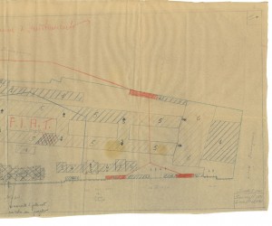 Bombardamenti aerei. Censimento edifici danneggiati o distrutti. ASCT Fondo danni di guerra inv. 2271 cart. 45 fasc. 50 seconda parte. © Archivio Storico della Città di Torino