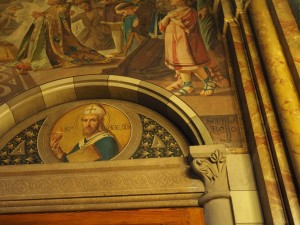 Interno della Chiesa dei Santi Vincenzo de’ Paoli e Antonio Abate. Fotografia di Maria Paola Soffiantino, 2018