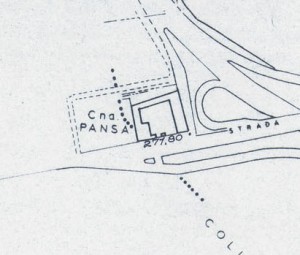 Cascina Pansa. Istituto Geografico Militare, Pianta di Torino, 1974. © Archivio Storico della Città di Torino