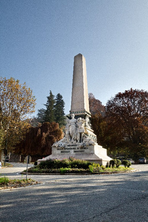 Luigi Belli, Monumento alla spedizione di Crimea, 1888. Fotografia di Mattia Boero, 2010. © Museo