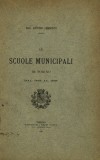 Ambrosini, Antonio, Le scuole municipali di Torino dal 1848 al 1898, Eredi Botta di L. Clemente Crosa, Torino 1898, copertina