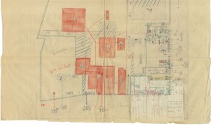 Bombardamenti aerei. Censimento edifici danneggiati o distrutti. ASCT Fondo danni di guerra inv. 2286 cart. 46 fasc. 2 seconda parte. © Archivio Storico della Città di Torino