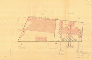 Bombardamenti aerei. Censimento edifici danneggiati o distrutti. ASCT Fondo danni di guerra inv. 1443 cart. 30 fasc. 22. © Archivio Storico della Città di Torino