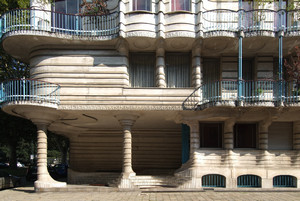 Sergio Jaretti ed Elio Luzi, Casa dell’Obelisco (particolare), 1953-1959. Fotografia di Fabrizia Di Rovasenda, 2010. © MuseoTorino.