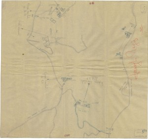 Bombardamenti aerei. Censimento edifici danneggiati o distrutti. ASCT Fondo danni di guerra inv. 2587 cart. 55 fasc. 2. © Archivio Storico della Città di Torino 