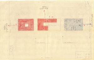 Bombardamenti aerei. Censimento edifici danneggiati o distrutti. ASCT Fondo danni di guerra inv. 193 cart. 4 fasc. 23. © Archivio Storico della Città di Torino