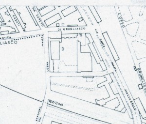 Cascina Morozzo. Istituto Geografico Militare, Pianta di Torino, 1974. © Archivio Storico della Città di Torino