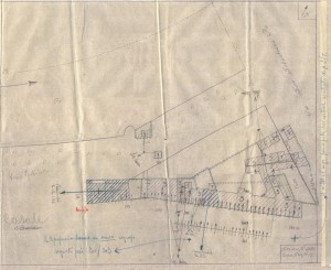 Bombardamenti aerei. Censimento edifici danneggiati o distrutti. ASCT Fondo danni di guerra inv. 2492 cart. 50 fasc. 6 seconda  parte. © Archivio Storico della Città di Torino