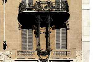 Antonio Vandone di Cortemiglia, Casa Maffei (particolare), 1909. Fotografia di Dario Lanzardo, 2010. © MuseoTorino.