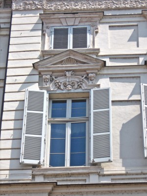 Palazzo Reale, finestra. Fotografia di Alessandro Vivanti, 2011. © MuseoTorino