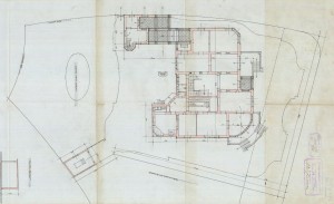 Prospetto proprietà - progetto edilizio Frapolli (ASCT, PE I cat. 1914/714)