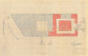 Bombardamenti aerei. Censimento edifici danneggiati o distrutti. ASCT Fondo danni di guerra inv. 770 cart. 16 fasc. 6. © Archivio Storico della Città di Torino