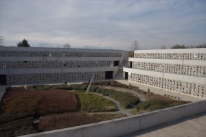 Orologio solare orizzontale, Cimitero Parco, campo 35