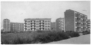 Villaggio di Santa Caterina, Torino, 1955. © Archivio Storico della Città di Torino