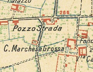 Cascina Serena. Istituto Geografico Militare, Pianta di Torino e dintorni, 1911, © Archivio Storico della Città di Torino