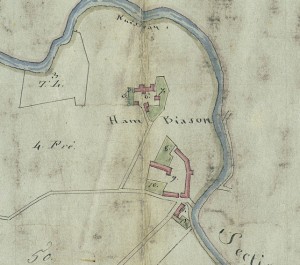 Cascina Biasone. Mappa primitiva Napoleonica, 1805. © Archivio Storico della Città di Torino