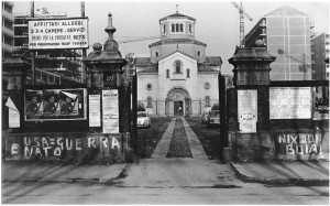 Chiesa della Visitazione nei primi anni Settanta © Archivio Storico della Città di Torino (FT 13D24_032)