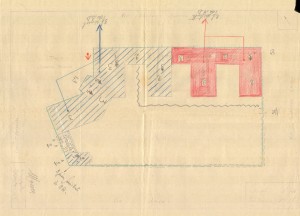 Bombardamenti aerei. Censimento edifici danneggiati o distrutti. ASCT Fondo danni di guerra inv. 746 cart. 15 fasc. 27. © Archivio Storico della Città di Torino