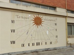 Orologio solare, Liceo Scientifico Gino Segrè