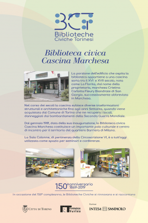 1869-2019. Biblioteca civica Cascina Marchesa