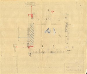 Bombardamenti aerei. Censimento edifici danneggiati o distrutti. ASCT Fondo danni di guerra inv. 264 cart. 5 fasc. 4. © Archivio Storico della Città di Torino