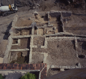 Strutture di età romana in via della Basilica. © Soprintendenza per i Beni Archeologici del Piemonte e del Museo Antichità Egizie