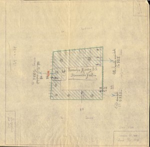 Bombardamenti aerei. Censimento edifici danneggiati o distrutti. ASCT Fondo danni di guerra inv. 1698 cart. 35 fasc. 4. © Archivio Storico della Città di Torino