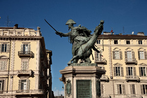 Alfonso Balzico, Monumento a Ferdinando di Savoia duca di Genova, 1877. Fotografia di Mattia Boero, 2009. © MuseoTorino.