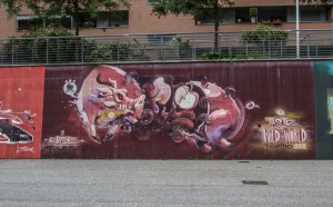 Velvet e altri, murale senza titolo, 2012, Parco Dora