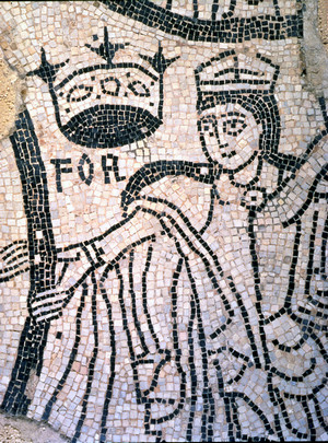 Mosaico di San Salvatore. © Soprintendenza per i Beni Archeologici del Piemonte e del Museo Antichità Egizie.