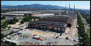 Veduta del futuro Centro del Design (ex stabilimento Dai di Fiat Mirafiori). Fotografia di Michele D’Ottavio, 2010. © MuseoTorino.