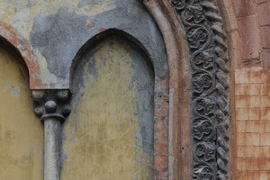 Resti di finestra medievale in via Tasso. Fotografia di Paolo Gonella, 2010. © MuseoTorino