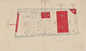 Bombardamenti aerei. Censimento edifici danneggiati o distrutti. ASCT Fondo danni di guerra inv. 1534 cart. 32 fasc. 24. © Archivio Storico della Città di Torino