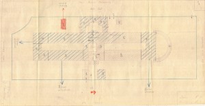 Bombardamenti aerei. Censimento edifici danneggiati o distrutti. ASCT Fondo danni di guerra inv. 155 cart. 3 fasc. 4. © Archivio Storico della Città di Torino