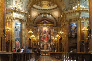 Antonio Spezia, Chiesa di Maria Santissima Ausiliatrice (interno), 1865-1868. Fotografia di Fabrizia Di Rovasenda, 2010. © MuseoTorino. 