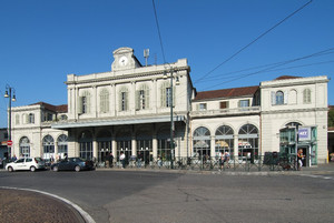 Carlo Promis, Stazione di Porta Susa, 1856. Fotografia di Fabrizia Di Rovasenda, 2010. © MuseoTorino.