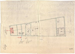 Bombardamenti aerei. Censimento edifici danneggiati o distrutti. ASCT Fondo danni di guerra inv. 2045 cart. 42 fasc. 51. © Archivio Storico della Città di Torino