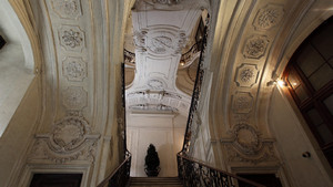 Palazzo Reale, Scala delle Forbici. Fotografia di Paolo Mussat Sartor e Paolo Pellion di Persano, 2010. © MuseoTorino - Soprintendenza per i Beni Architettonici e Paesaggistici del Piemonte