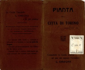 Pianta della città di Torino, 1910 circa. Biblioteca civica centrale, Cartografico  3/4.12.01 © Biblioteche civiche torinesi