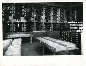 Biblioteca civica, sede temporanea di Palazzo Carignano, 1948-1958. Biblioteca civica Centrale © Biblioteche civiche torinesi