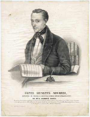 Giuseppe Siccardi (Verzuolo 3 ottobre 1802 - Torino 29 ottobre 1857)