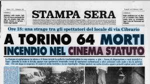 L’edizione de «La Stampa Sera» del giorno successivo alla tragedia 14.02.1983 (Archivio on line de «La Stampa»).