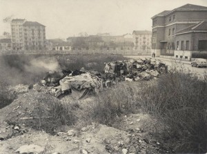 Gerbido nell'isolato compreso fra corso XI febbraio, Lungodora Savona e via Bazzi, 1956 © Archivio Storico Città Torino (GDP sez I 1134A_007)