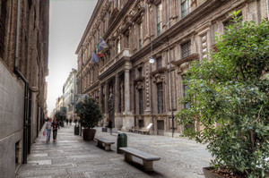 Michelangelo Garove, Collegio dei Nobili (scorcio del Museo Egizio), 1679-1690. Fotografia di Mattia Boero, 2010. © MuseoTorino.