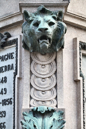 Stanislao Grimaldi, Monumento ad Alfonso Ferrero della Marmora (particolare), 1881-1891. Fotografia di Mattia Boero, 2010. © MuseoTorino.