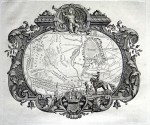 Pianta topografica della città di Torino assediata nel 1706, 1725
